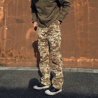 GTAL长款休闲美式迷彩工装长裤