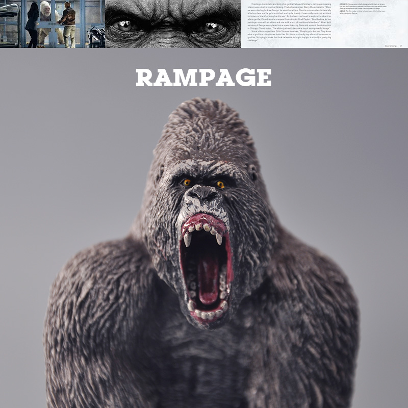 金刚猩猩模型动物玩具环保材质