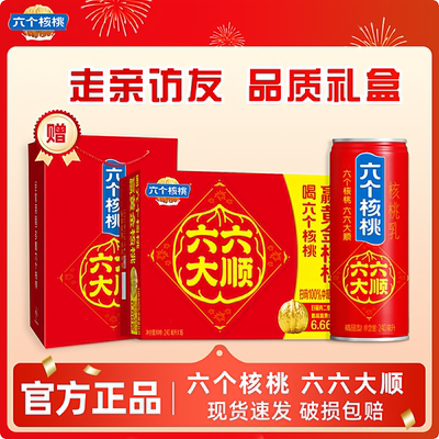 六个核桃六六大顺新春年货2箱装