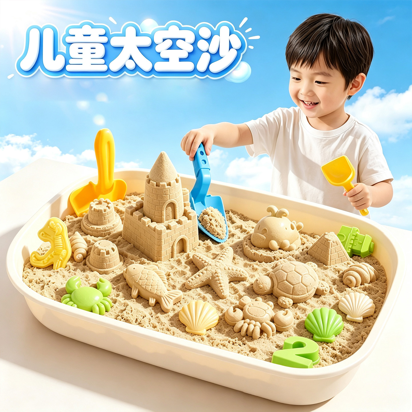 儿童太空沙～室内宝宝玩具