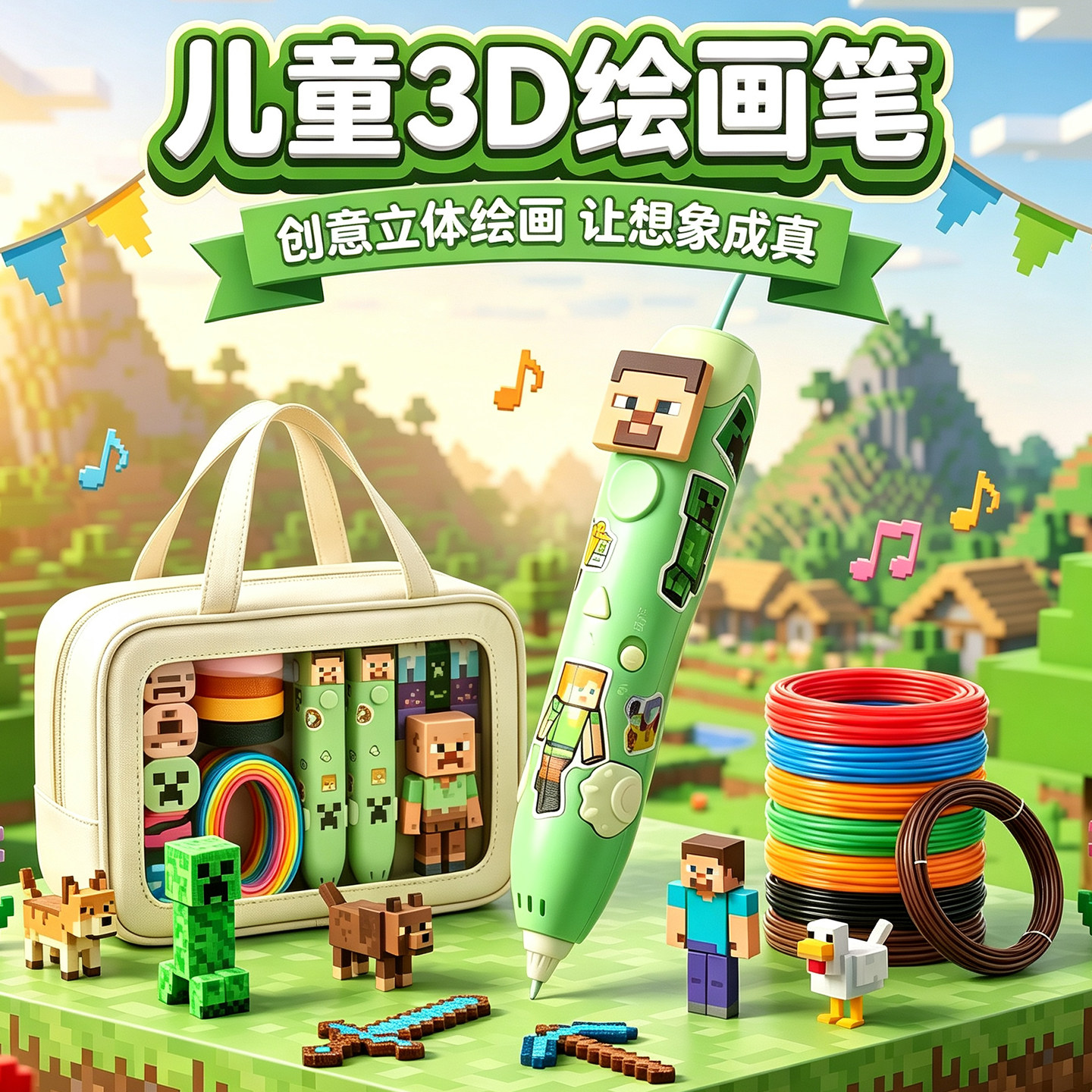 3d打印笔儿童款【低温不烫手】