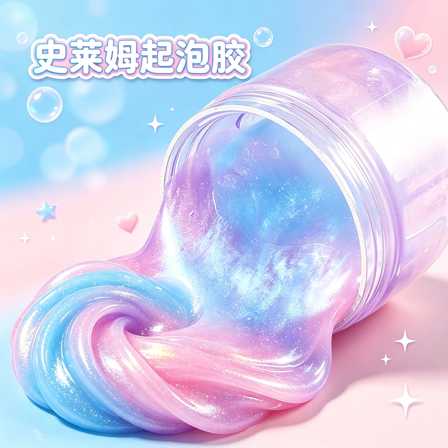 网红爆款史莱姆玩具~起泡胶