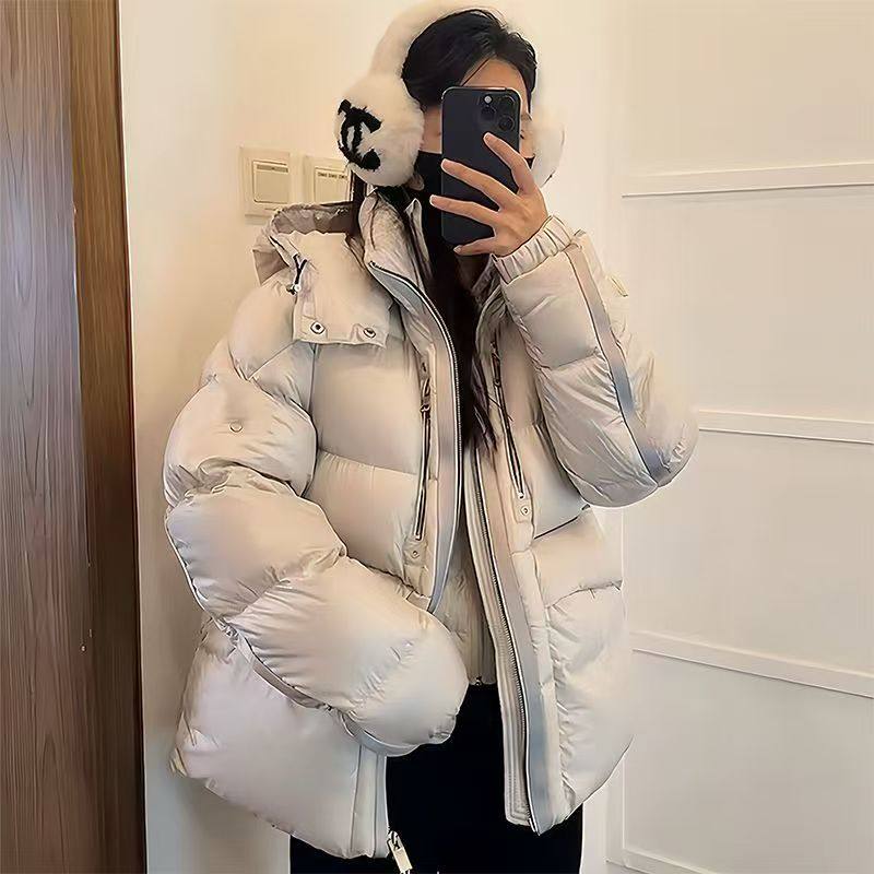 PRATOLA男女宋茜同款羽绒服加厚连帽宽松保暖冬季新款2025面包服,女装/女士精品,羽绒服,淘宝优惠券,粉丝福利购,淘宝优惠卷