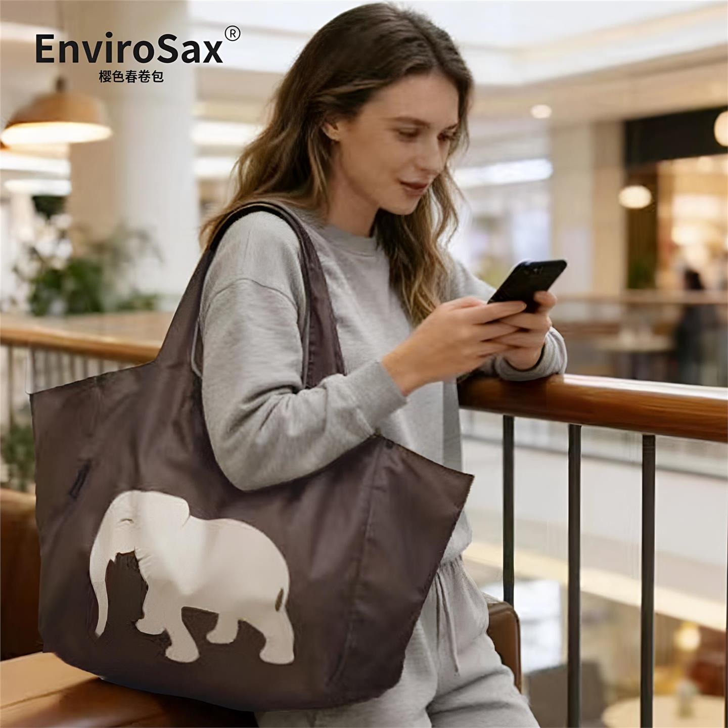 EnviroSax超大号魔法包可大可小可折叠大容量旅行户外健身游泳包