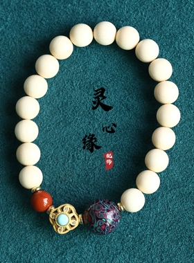 猛犸牙手串男女转运礼物情侣款