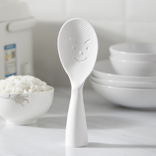 饭匙子不沾米饭耐高温高颜值家用食品级饭铲创意笑脸可立式盛饭匙