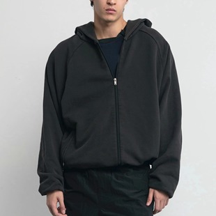 男女同款 秋冬复古重磅拉绒水洗拉链卫衣 25FW宽松版 Terrawear