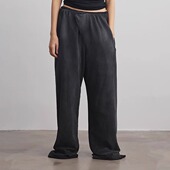 男女同款 Terrawear春秋宽松直筒石磨水洗喷色纯棉长卫裤 休闲裤