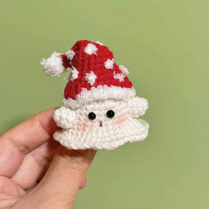 手工diy礼物圣诞节钩针编织材料包万圣节小鬼幽灵毛线挂件钥匙扣,服饰配件/皮带/帽子/围巾,DIY编织材料包,淘宝优惠券,粉丝福利购,淘宝优惠卷