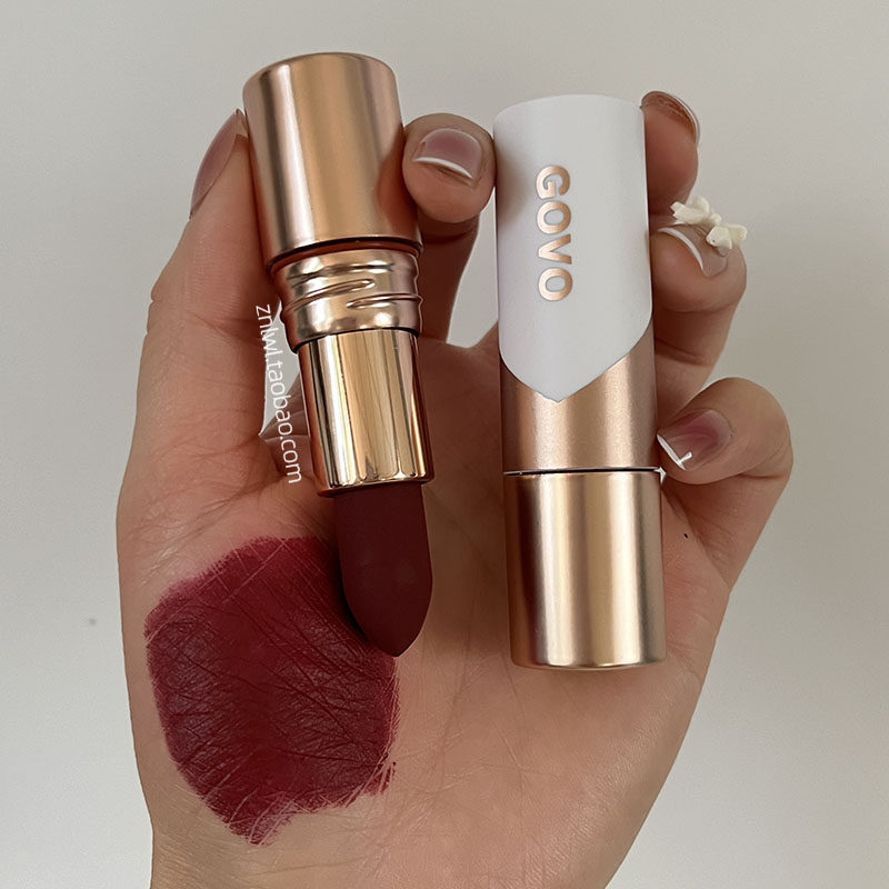 GOVO菁翠不沾杯定妆口红哑光唇膏/口红