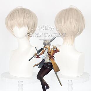 短发 主角斯特罗尔cosplay假发打毛顶 游戏cosplay 暗喻幻想 托妮