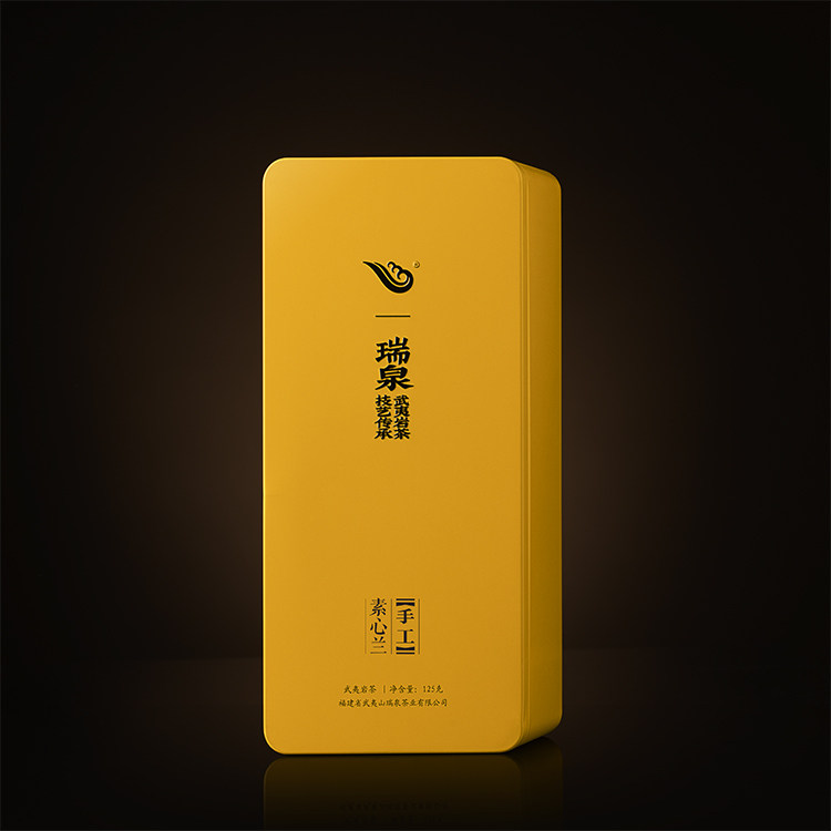 瑞泉素心兰125克铁盒装特级武夷岩茶黄圣亮