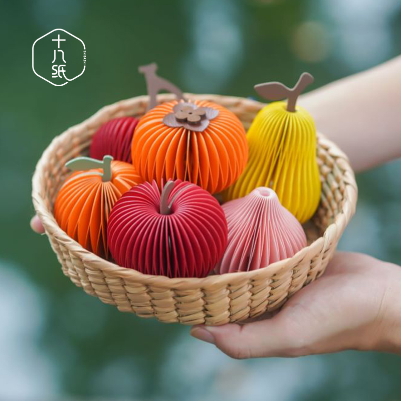 十八纸缤果香薰水果摆件套装