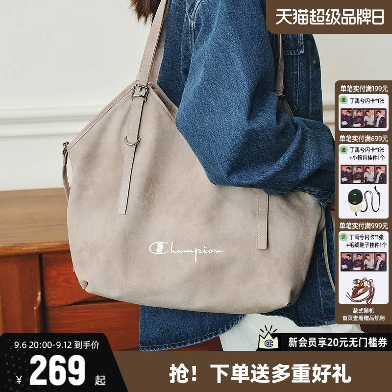 Champion冠军托特包单肩包图片