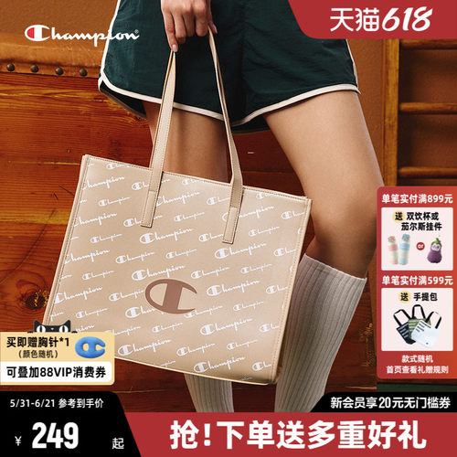 Champion冠军单肩包手提托特包