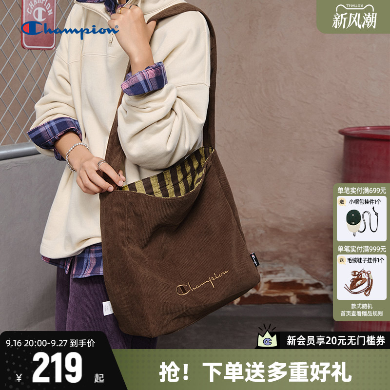 Champion冠军时尚单肩包通勤容量										