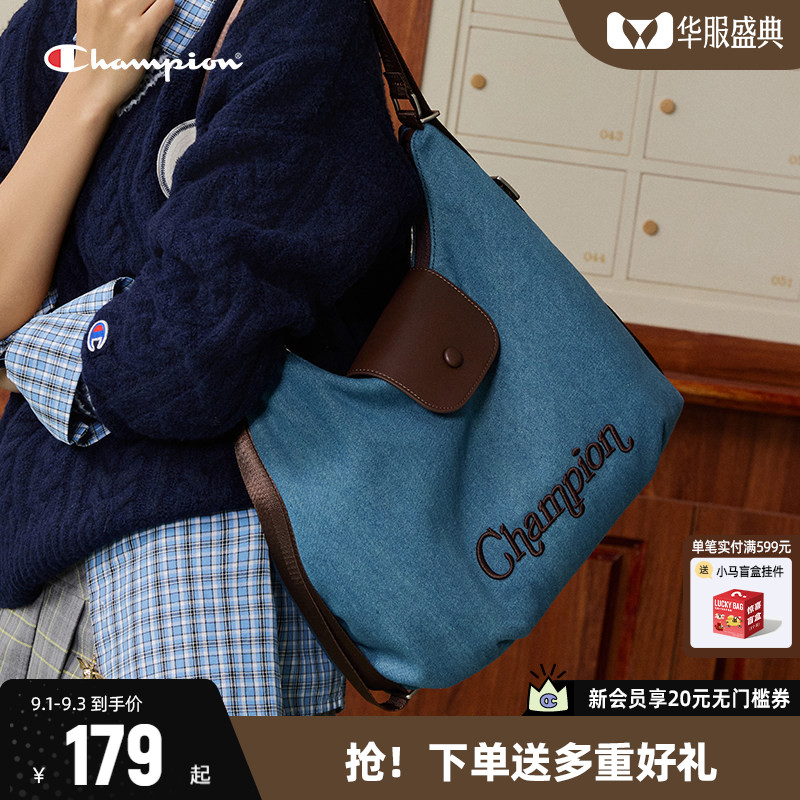 Champion冠军通勤双肩包包单肩包图片
