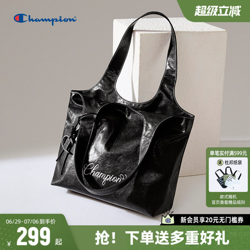 Champion冠军单肩包2026夏季新款女包通勤容量托特包hobo包