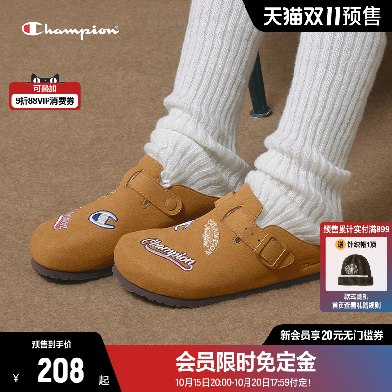 Champion冠军电绣勃肯鞋