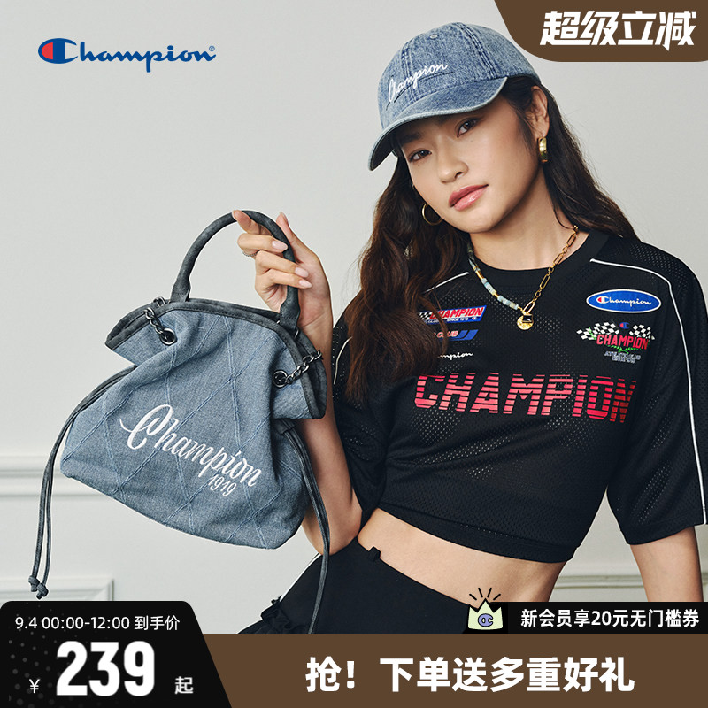 Champion冠军斜挎包多用链条包图片
