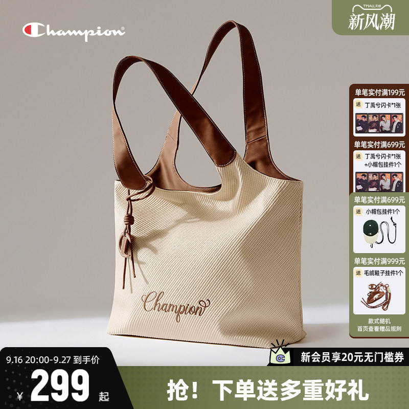 Champion冠军单肩包通勤斜挎包