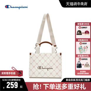 Champion冠军托特包包女2026新款 手提包小方托通勤斜挎单肩包 时尚