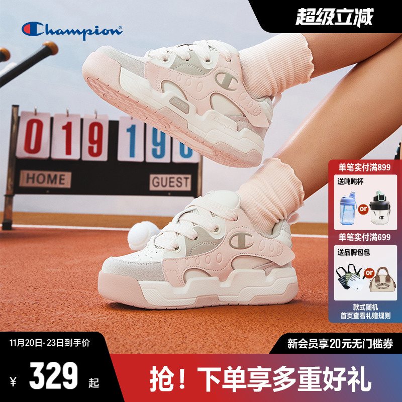CHAMPION厚底休闲板鞋