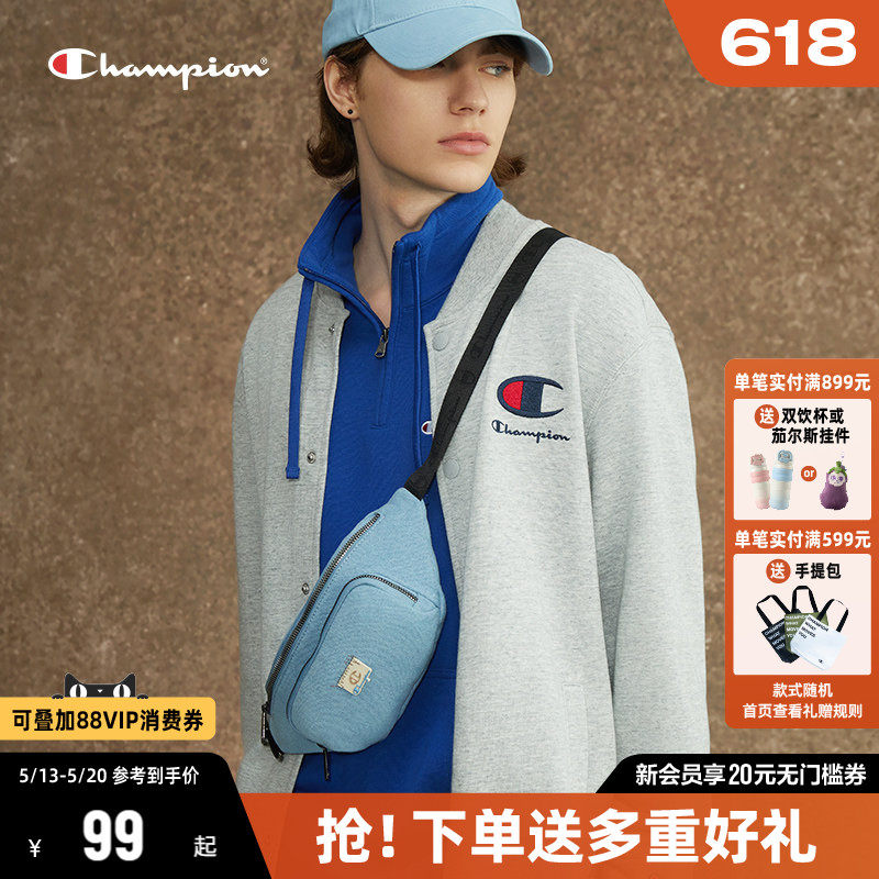 Champion冠军斜挎包女生2026夏季新款胸包腰包单肩包男包