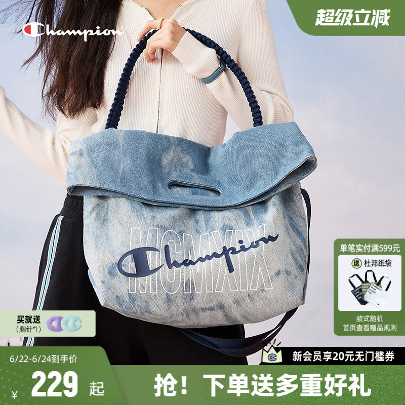 Champion冠军单肩包2026年夏季新款女休闲时尚手提包大容