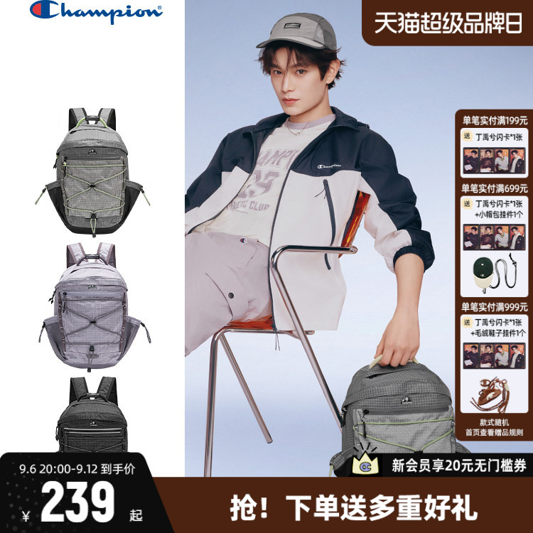 Champion冠军双肩包休闲包图片