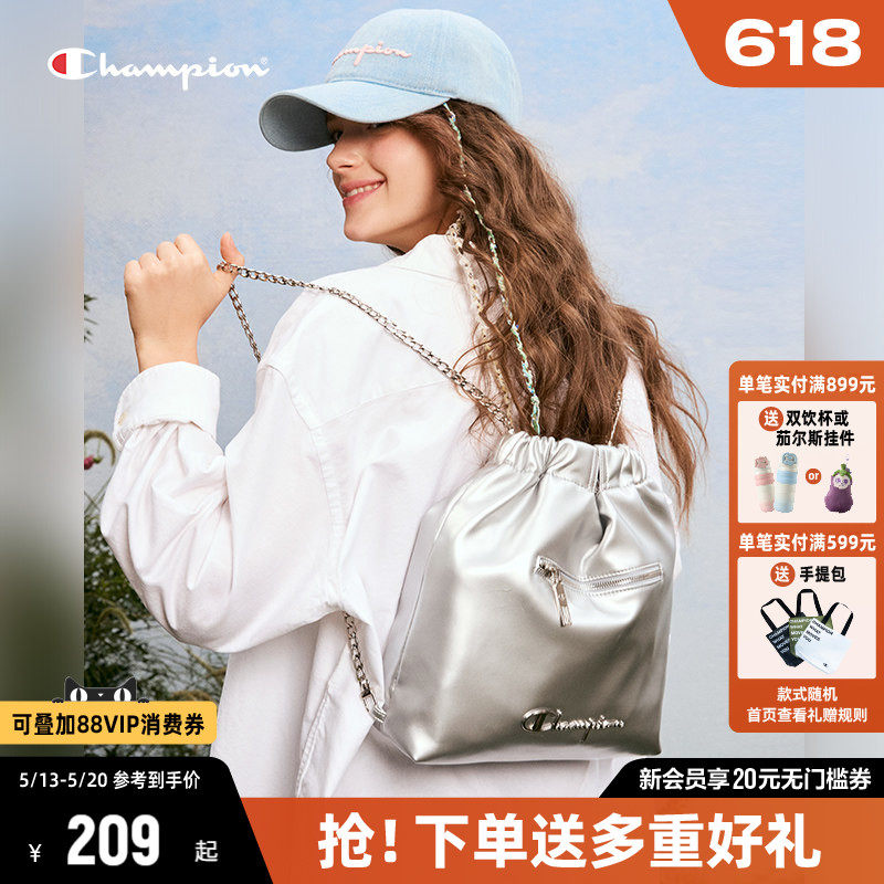 Champion冠军斜挎包女单肩包2026夏季新款双肩包休闲托特手提包包