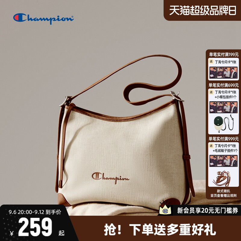 Champion冠军斜挎包单肩包图片