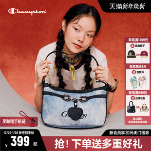 心蹄幸运饼干包手提包 Champion冠军单肩包女26新款 情人节礼赠