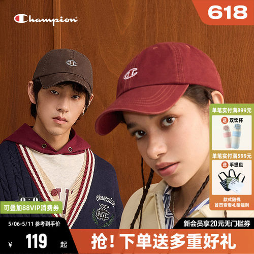 Champion鸭舌帽基础小脸棒球帽