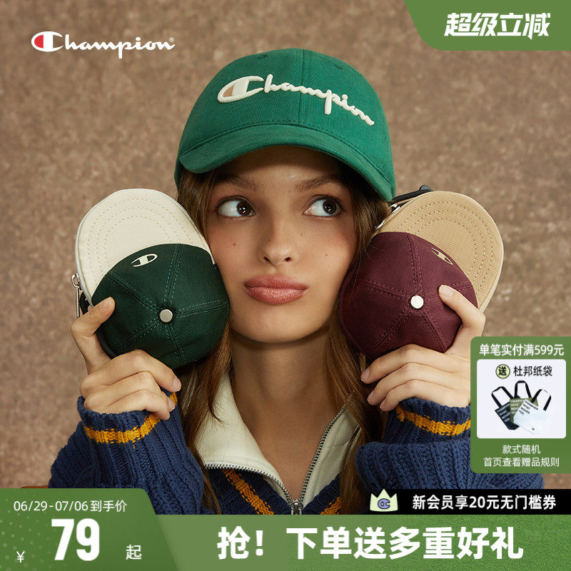 Champion冠军斜挎包女2026夏季新款小帽包单肩包男包情侣
