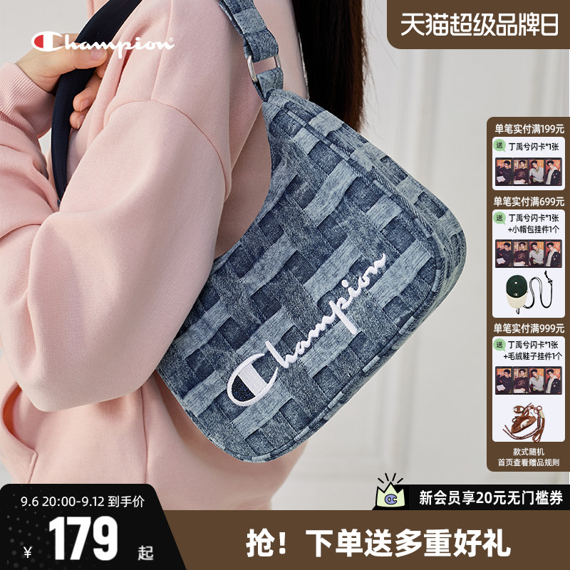 Champion冠军单肩包斜挎包腋下包图片