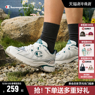 复古跑鞋 音波鞋 男 女25秋冬新款 Champion冠军运动鞋