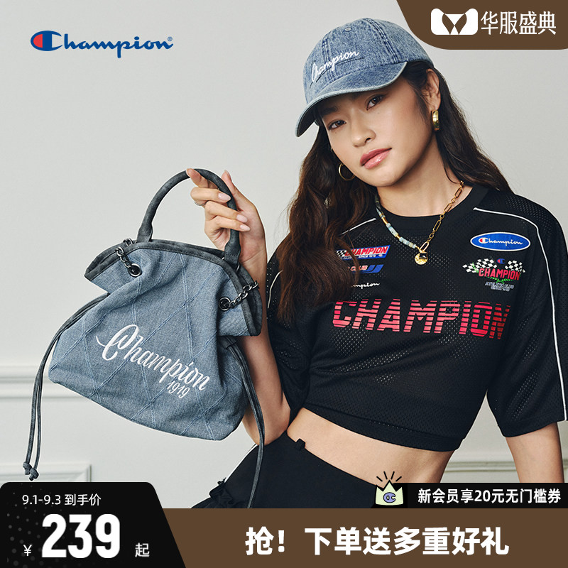 Champion冠军斜挎包多用链条包图片
