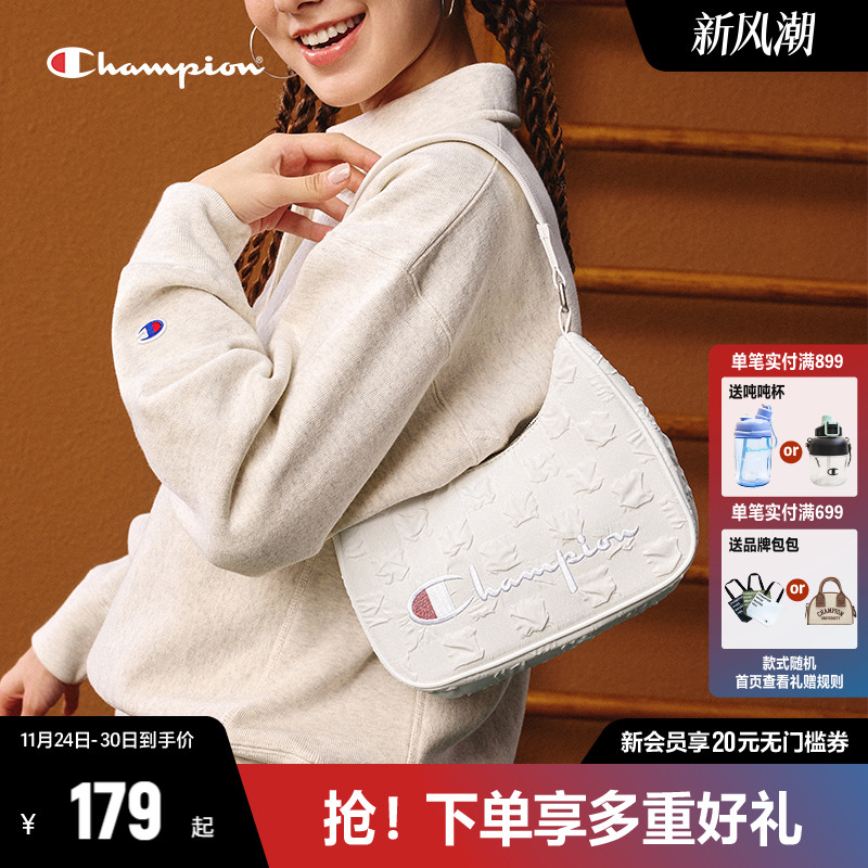 Champion冠军单肩包牛角包