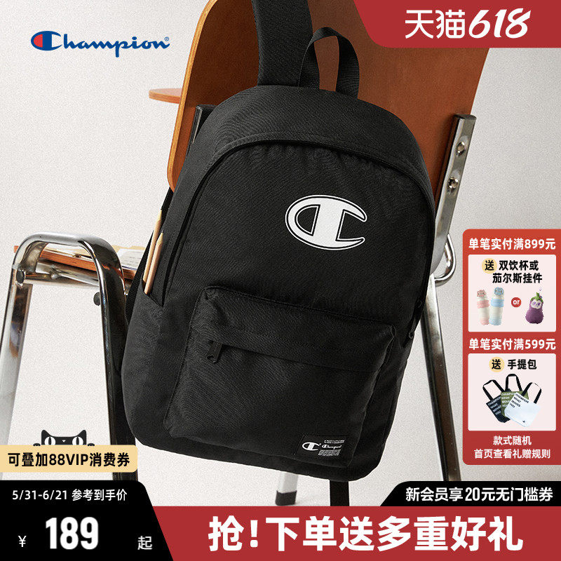 Champion冠军双肩包通勤书包旅游