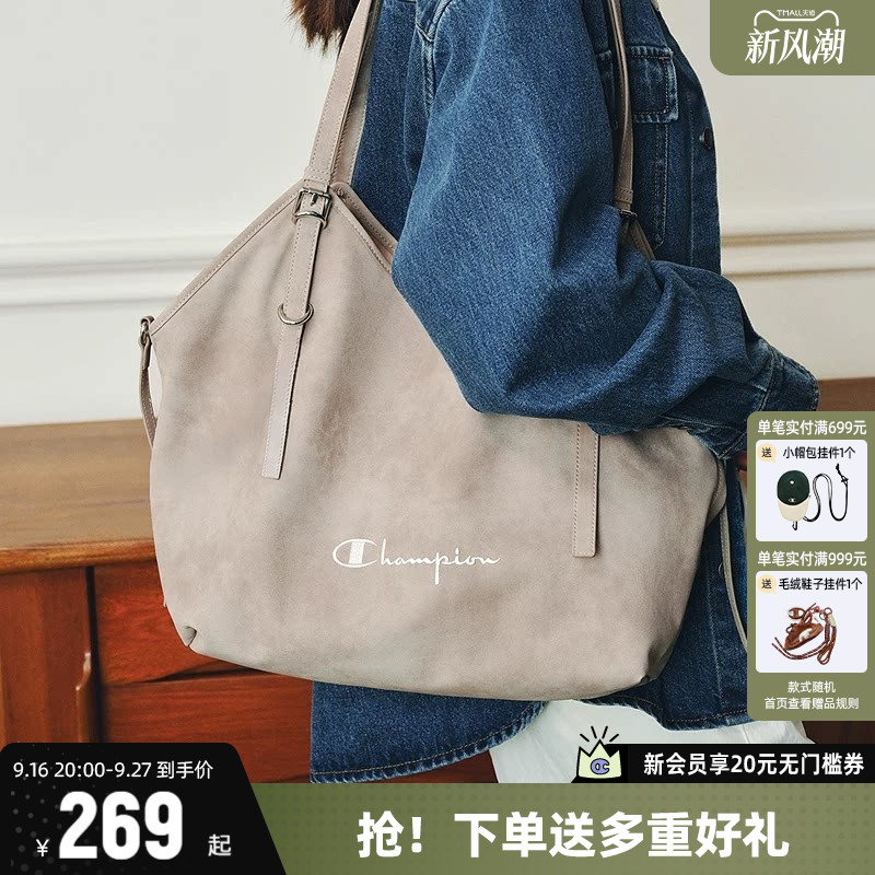 Champion冠军托特包单肩包图片