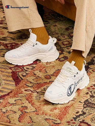 [Wang Junkai Private Server] Чемпион крем -пузырь пузырька папа обувь женщина женщина