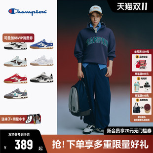 板鞋 德训鞋 女25秋季 新品 子男 丁禹兮同款 鞋 Champion冠军藤校足训鞋