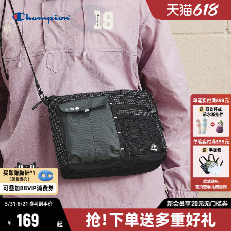 Champion冠军斜挎包单肩包