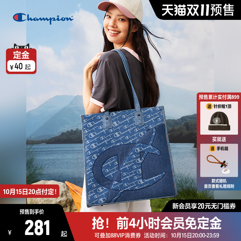 Champion冠军老花托特包