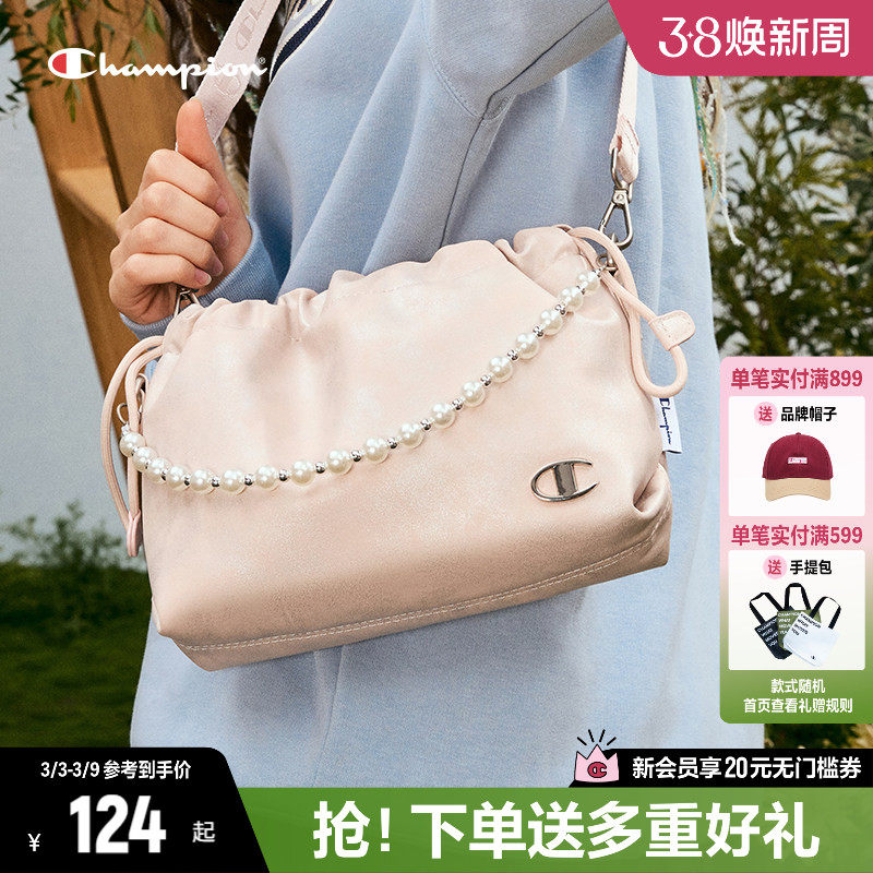 Champion冠军单肩斜挎包女2026夏季新款云朵包挎包
