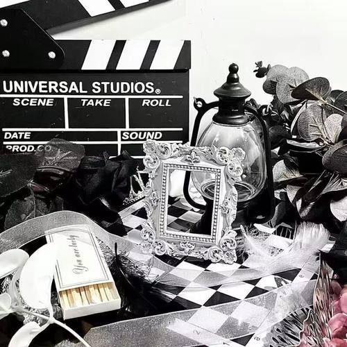 拍周边谷美道具小摆件黑色一全套