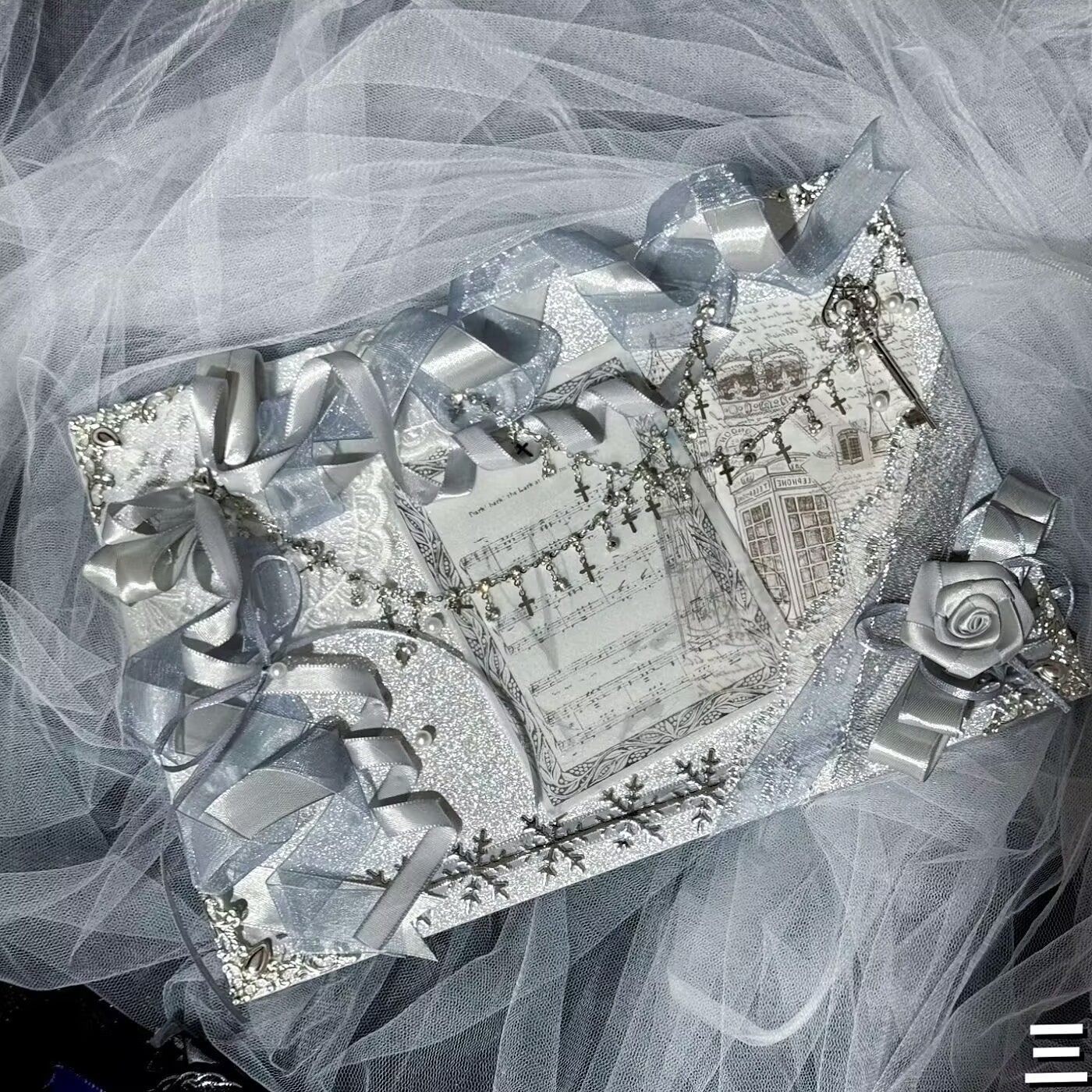 银色新款痛包扎板配件吧唧谷美