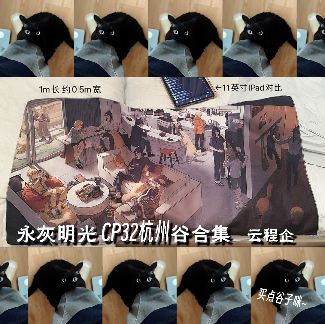 小绿和小蓝周边 cp32杭州云程企谷合集 永灰明光1m挂画磁吸灯叉子,模玩/动漫/周边/娃圈三坑/桌游,动漫挂件/文具,淘宝优惠券,粉丝福利购,淘宝优惠卷