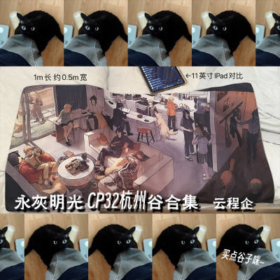小绿和小蓝周边 cp32杭州云程企谷合集 永灰明光1m挂画磁吸灯叉子